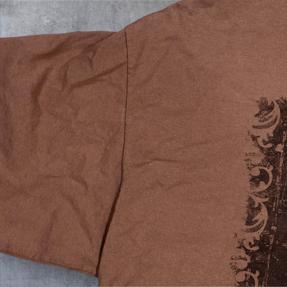 Reba McEntire 2007 Tour T-Shirt 2XL Brown Gildan Country‎ Music Concert Tee - Picture 5 of 6